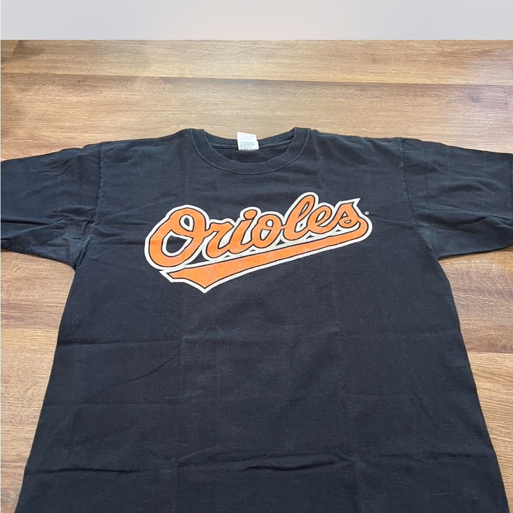 Orioles Cal Ripken 2007 HOF Anvil Black Shirsey
